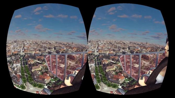 cyber space ride, oculus rift